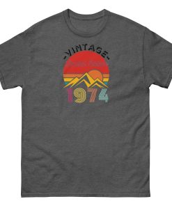 50th Birthday T-shirt 1974 Vintage Limited Edition T-shirt