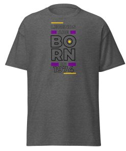 Legends Are Born in 1974 50th Birthday T-shirt For Him