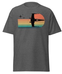 X-Wing Fighter Sunset Space Wars T-shirt
