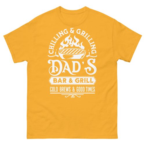 Dad’s Bar & Grill T-shirt Chilling & Grilling BBQ T-shirt