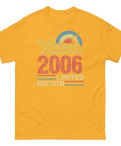 18th Birthday T-shirt 2006 Vintage Limited Edition T-shirt