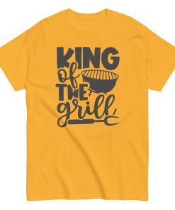King of The Grill T-shirt BBQ T-shirt