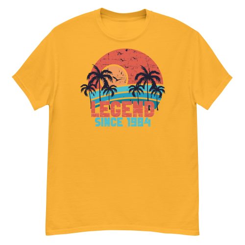 40th Birthday T-Shirt Legend Since 1984 Birthday Present