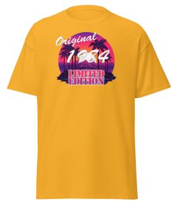 Original 1984 Limited Edition 40th Birthday T-shirt Birth Year