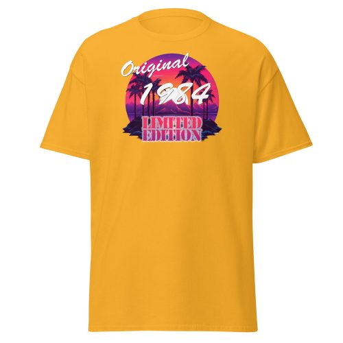 Original 1984 Limited Edition 40th Birthday T-shirt Birth Year