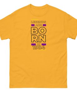 40th Birthday T-shirt Legends Are Born In 1984 Birthday Presents