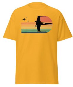 X-Wing Fighter Sunset Space Wars T-shirt