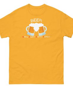 Beer Brew Enjoy Empty Repeat T-shirt for Beer Drinkers