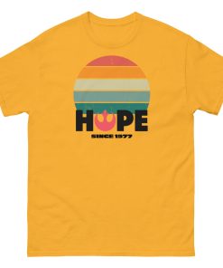 Hope Since 1977 Rebel Alliance T-shirt Space Wars