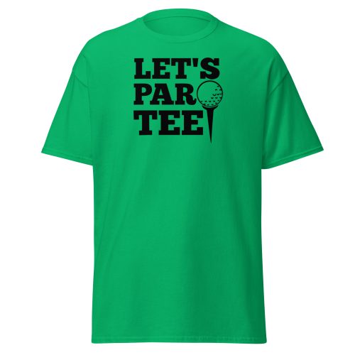 Let’s PAR TEE Golf T-shirt Fun Golf T-shirt Present