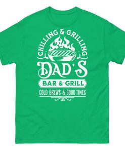 Dad’s Bar & Grill T-shirt Chilling & Grilling BBQ T-shirt