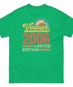 18th Birthday T-shirt 2006 Vintage Limited Edition T-shirt