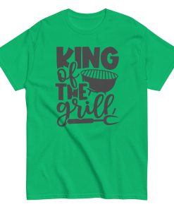 King of The Grill T-shirt BBQ T-shirt