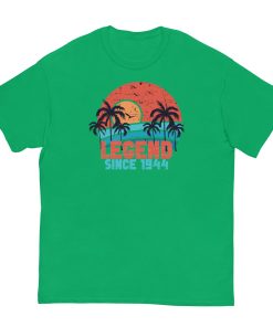 80th Birthday T-Shirt Legend Since 1944 Birthday Present