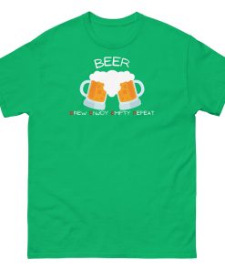 Beer Brew Enjoy Empty Repeat T-shirt for Beer Drinkers