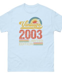 21st Birthday T-shirt 2021 Vintage Limited Edition 2021 T-shirt