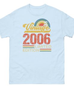 18th Birthday T-shirt 2006 Vintage Limited Edition T-shirt