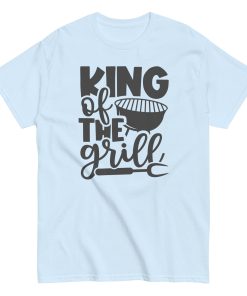 King of The Grill T-shirt BBQ T-shirt