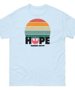 Hope Since 1977 Rebel Alliance T-shirt Space Wars