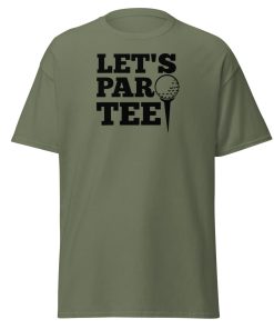 Let’s PAR TEE Golf T-shirt Fun Golf T-shirt Present
