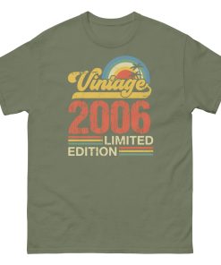 18th Birthday T-shirt 2006 Vintage Limited Edition T-shirt