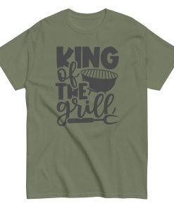 King of The Grill T-shirt BBQ T-shirt