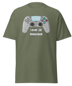 Level 30 Unlocked 30th Birthday T-shirt Present