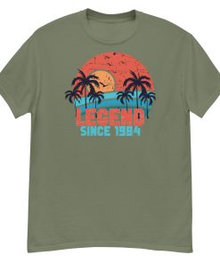 40th Birthday T-Shirt Legend Since 1984 Birthday Present