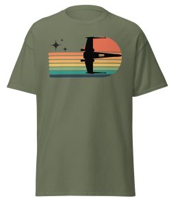 X-Wing Fighter Sunset Space Wars T-shirt
