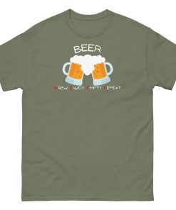 Beer Brew Enjoy Empty Repeat T-shirt for Beer Drinkers