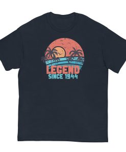 80th Birthday T-Shirt Legend Since 1944 Birthday Present