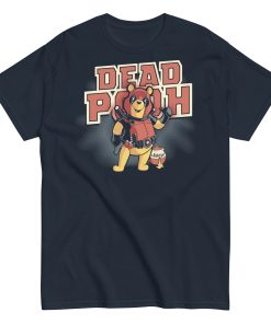 Dead Pooh T-shirt Deadpool Winnie The Pooh Style T-shirt