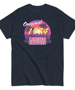 50th Birthday T-shirt Original 1974 Limited Edition T-shirt