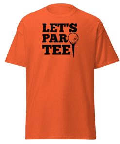 Let’s PAR TEE Golf T-shirt Fun Golf T-shirt Present