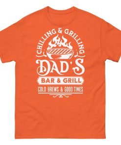 Dad’s Bar & Grill T-shirt Chilling & Grilling BBQ T-shirt