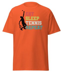 Eat Sleep Tennis Repeat T-shirt Fun T-shirt For Tennis Players
