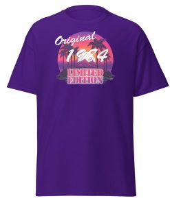 Original 1984 Limited Edition 40th Birthday T-shirt Birth Year