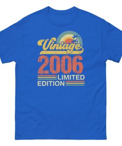 18th Birthday T-shirt 2006 Vintage Limited Edition T-shirt
