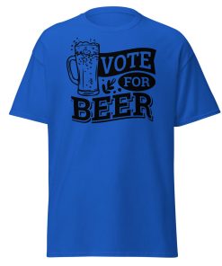 Vote For Beer T-shirt Present for Beer Drinkers T-shirt