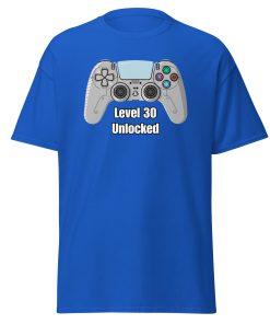 Level 30 Unlocked 30th Birthday T-shirt Present