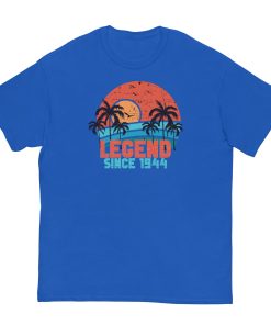 80th Birthday T-Shirt Legend Since 1944 Birthday Present