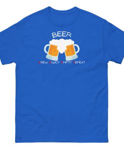 Beer Brew Enjoy Empty Repeat T-shirt for Beer Drinkers