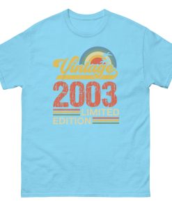 21st Birthday T-shirt 2021 Vintage Limited Edition 2021 T-shirt