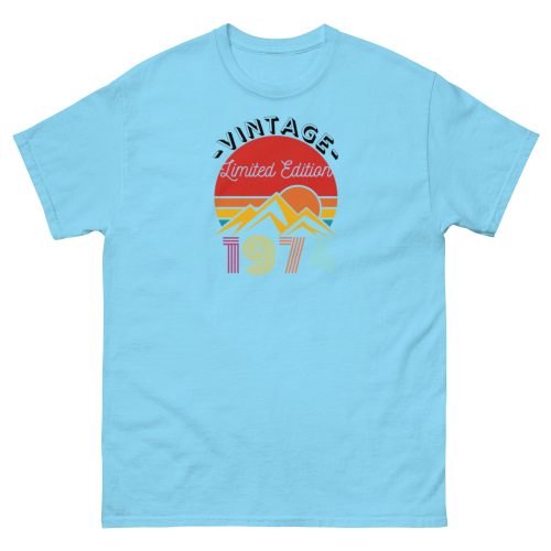 50th Birthday T-shirt 1974 Vintage Limited Edition T-shirt