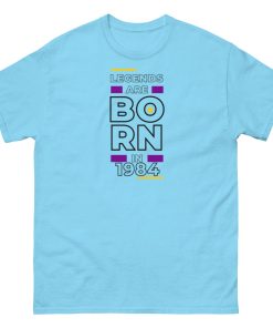 40th Birthday T-shirt Legends Are Born In 1984 Birthday Presents