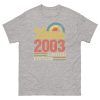21st Birthday T-shirt 2021 Vintage Limited Edition 2021 T-shirt