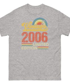18th Birthday T-shirt 2006 Vintage Limited Edition T-shirt
