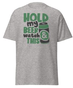 Hold My Beer & Watch This Dad T-shirt Father’s Day Present