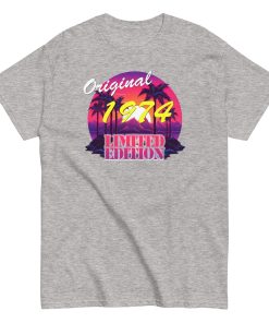 50th Birthday T-shirt Original 1974 Limited Edition T-shirt