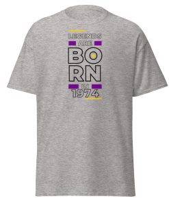 Legends Are Born in 1974 50th Birthday T-shirt For Him